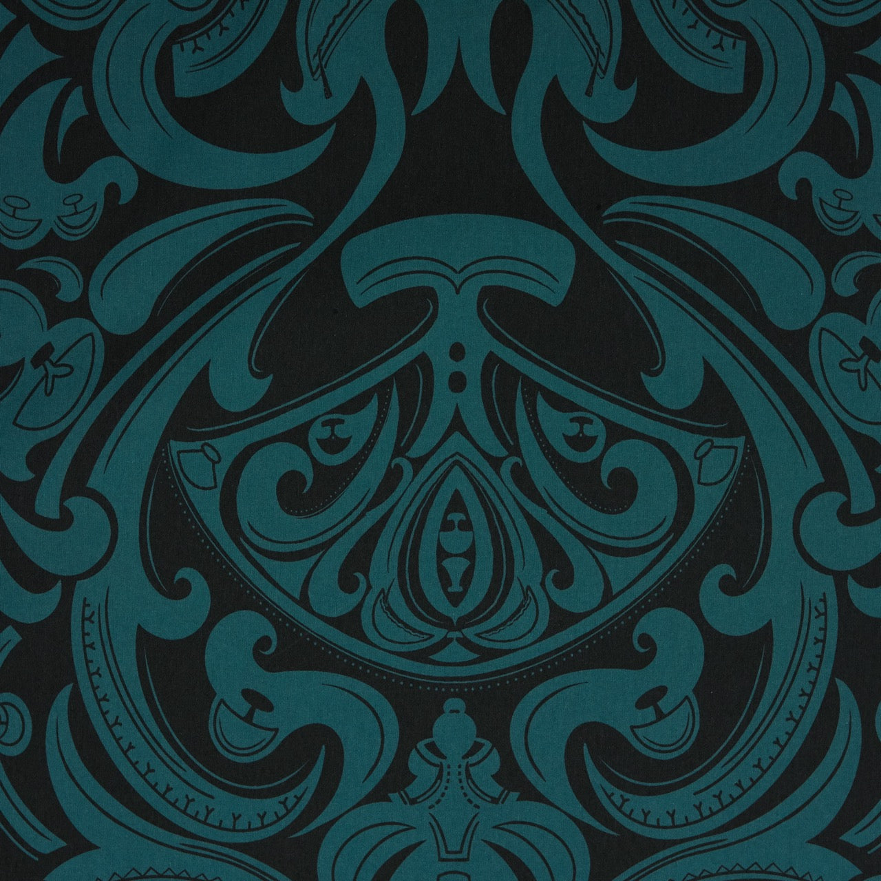 Commander® InukChic® Damask Ulu XL (9.5) - Turquoise