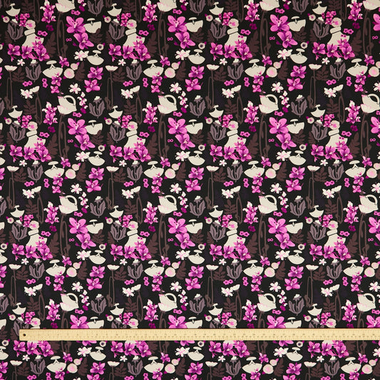Commander® Ulu Floral by Martha Kyak - Black (sizing)