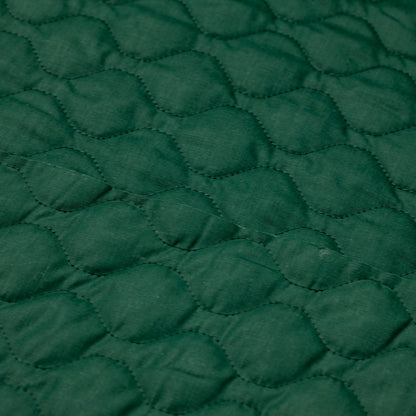 Cotton Quilt - Dark Green (cut)