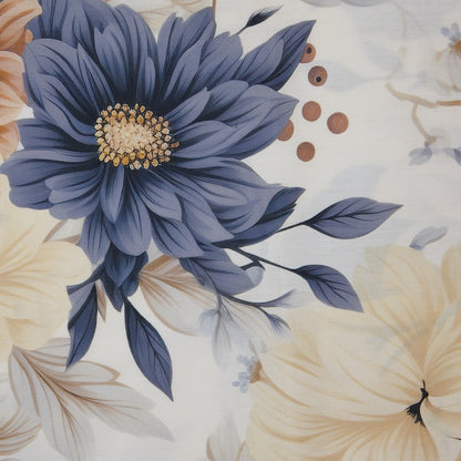 Cotton Floral (EP) - Ivory Dahlia (detail)
