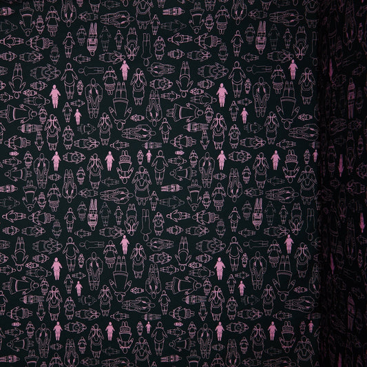 Cotton (EP) - Inuujait by Martha Kyak (InukChic®) - Black / Pink