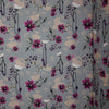 Cotton (EP) - Ulu Floral by Martha Kyak (InukChic®) - Grey