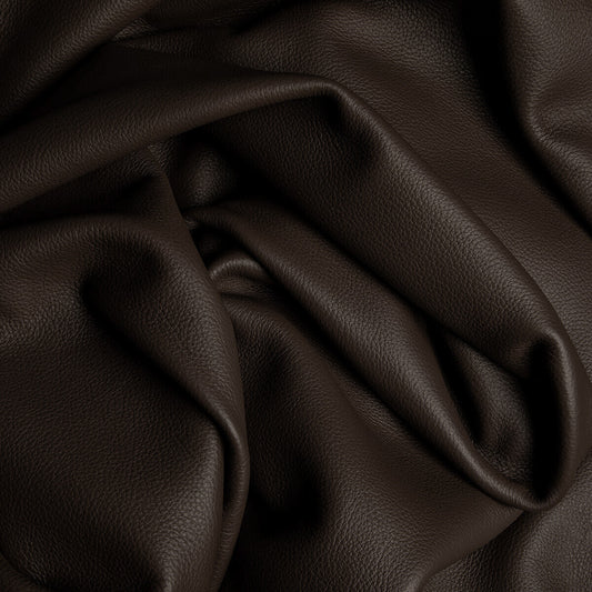 Natural Milled Cowhide - Coffee Bean (Brown)