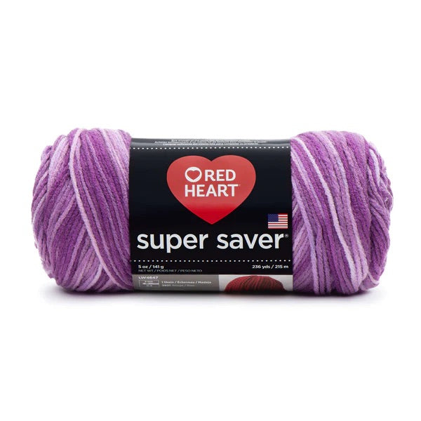 Red Heart® Super Saver - Purple Tones