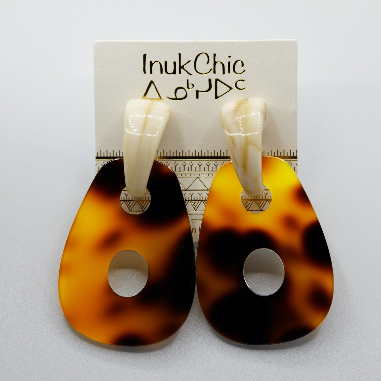 InukChic® Earring - Uqsiq - Mustard (pair)