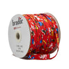 Ditsy Floral Bias - Red
