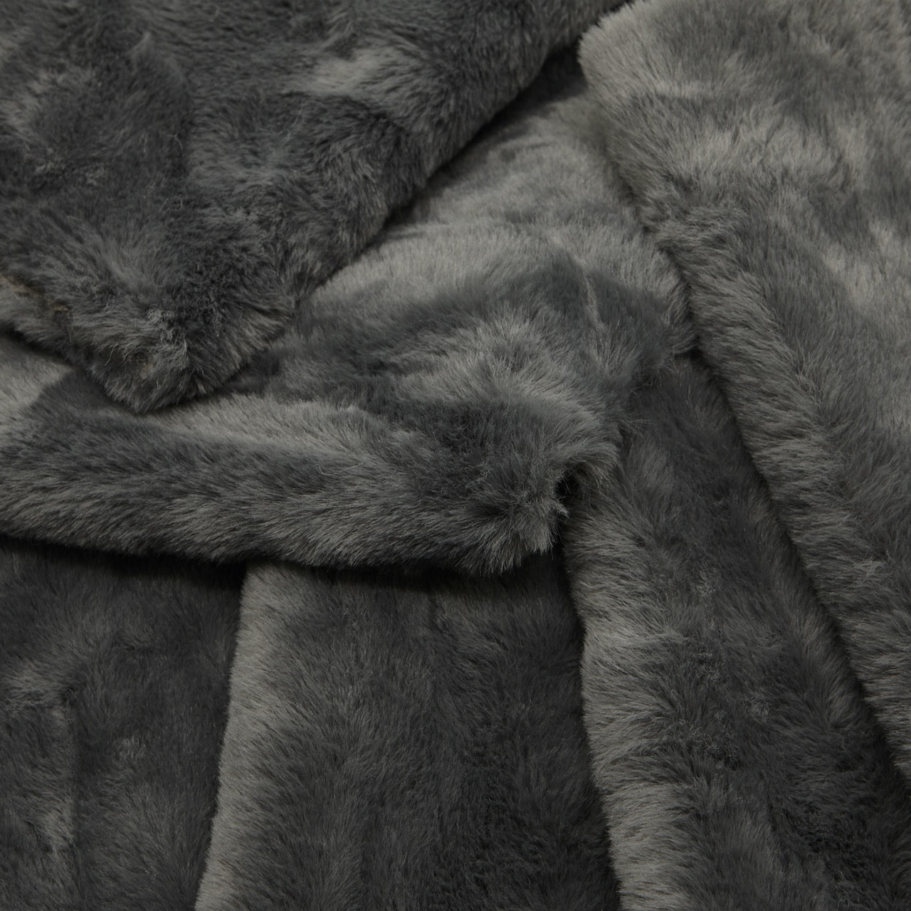 Faux Rabbit Fur (Angel Fur) - grey