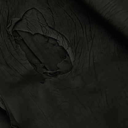 Harp Seal Leather - Black (detail)