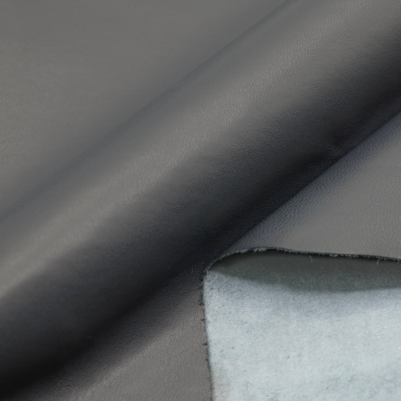 Italian Lamb Leather Pewter