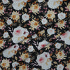 Floral Print Lambskin Leather - Creamy Rose