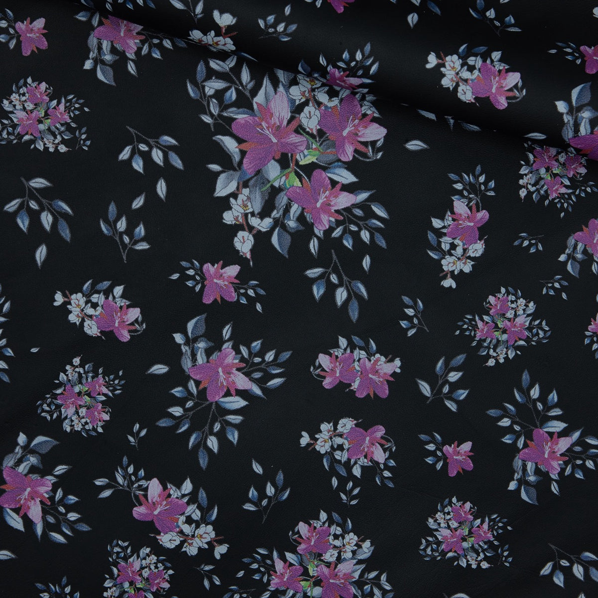 Floral Print Lambskin Leather - InukChic® Arctic Floral