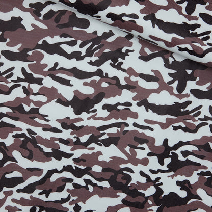 Floral Print Lambskin Leather - Chocolate Chip