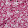 Floral Print Lambskin Leather - Pink Snowflakes