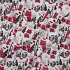 Floral Print Lambskin Leather - InukChic® Ulu Floral White