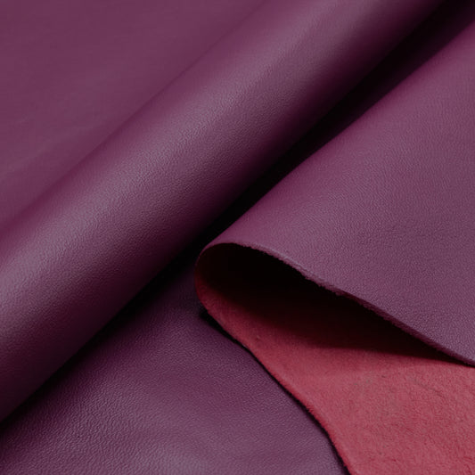 Italian Lamb Leather - Berry