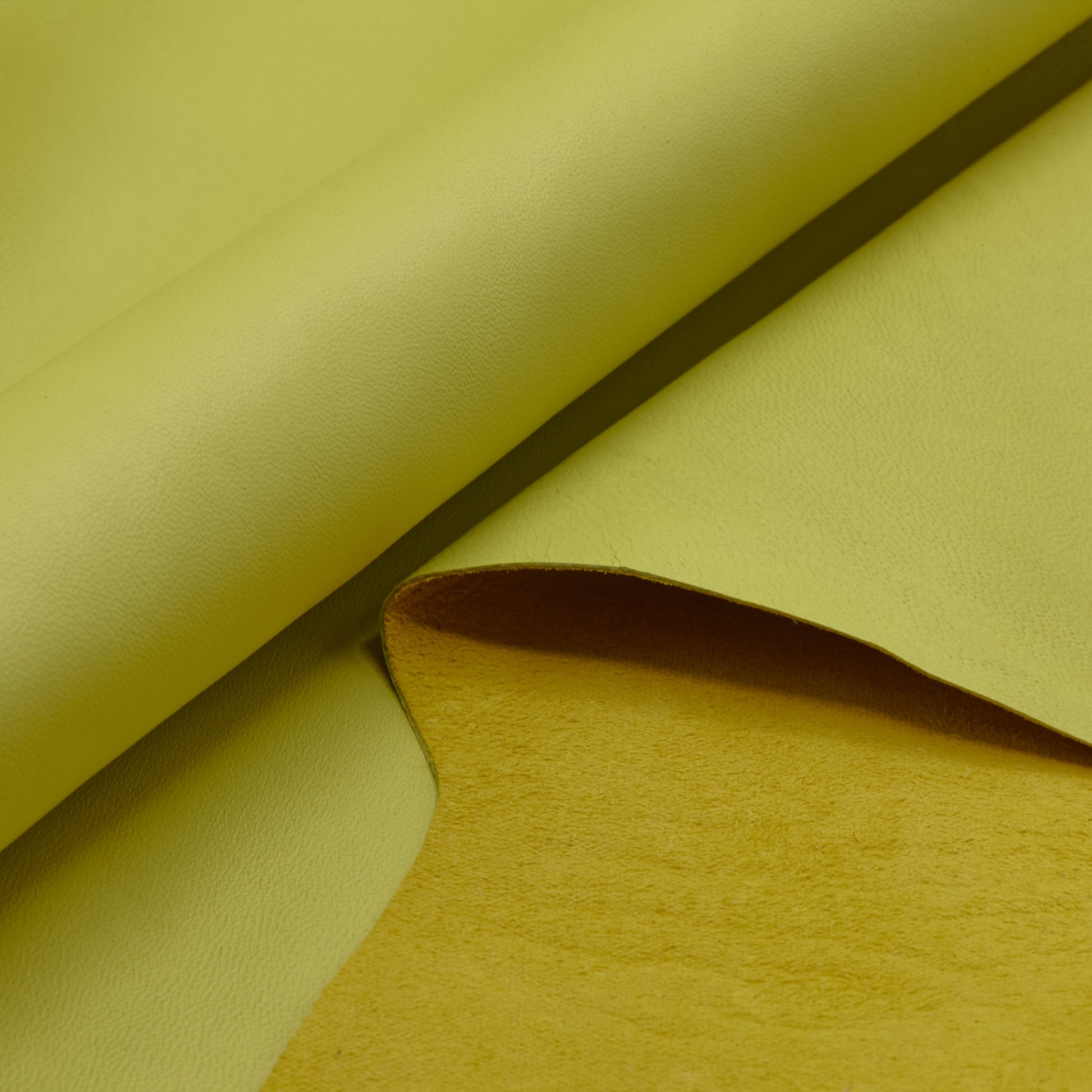 Italian Lamb Leather - Pale Yellow