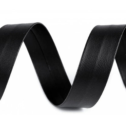 Bias Tape - Leather (black)