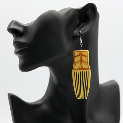 InukChic® Earring - Illaiguti Kakiniliik - Mustard