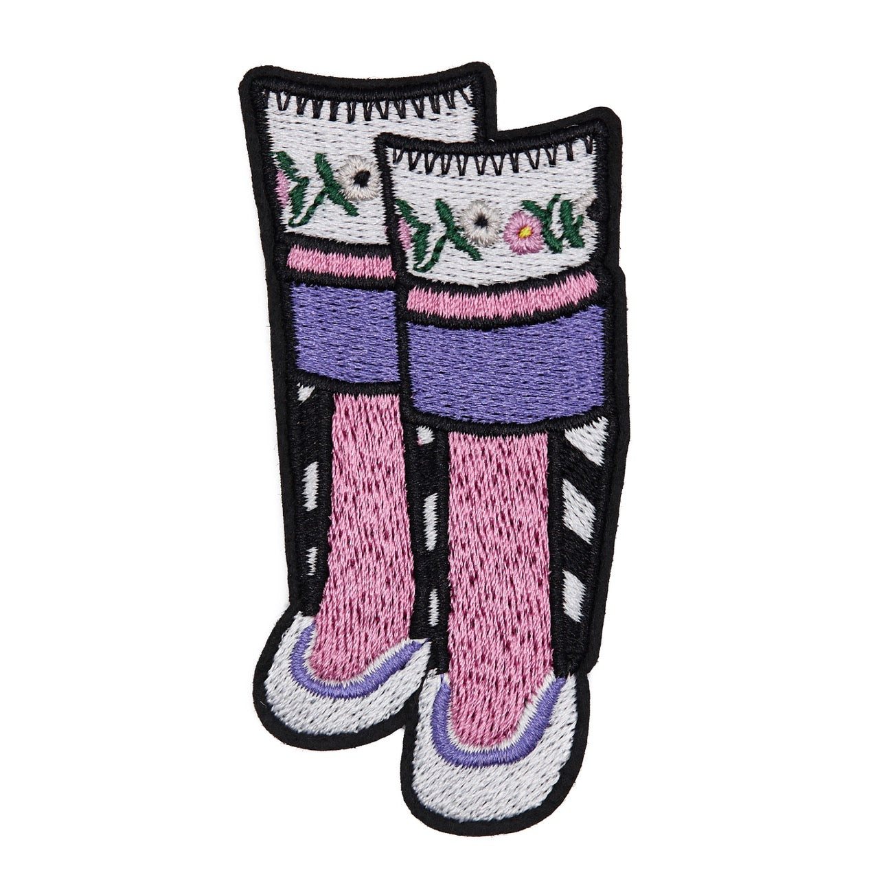 InukChic® Iron-On Patches - Kamiik - Pink / Lavender