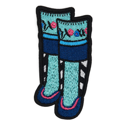 InukChic® Iron-On Patches - Kamiik - Seafoam