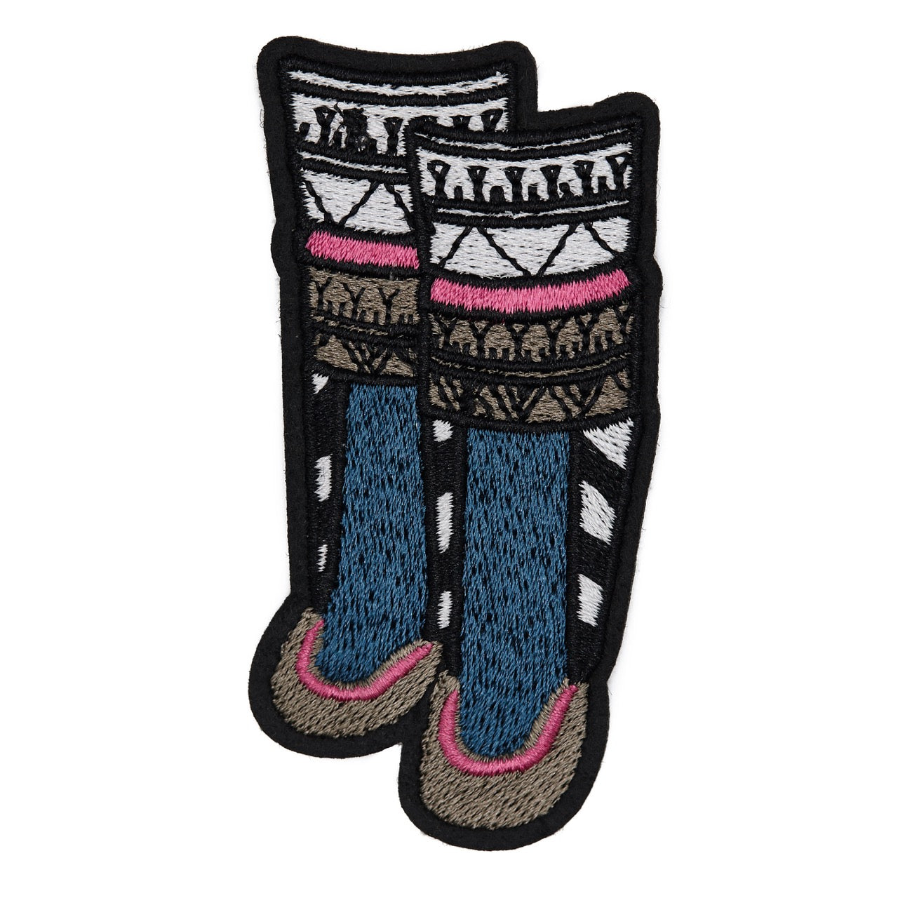 InukChic® Iron-On Patches - Tunniit Kamiik - Boho
