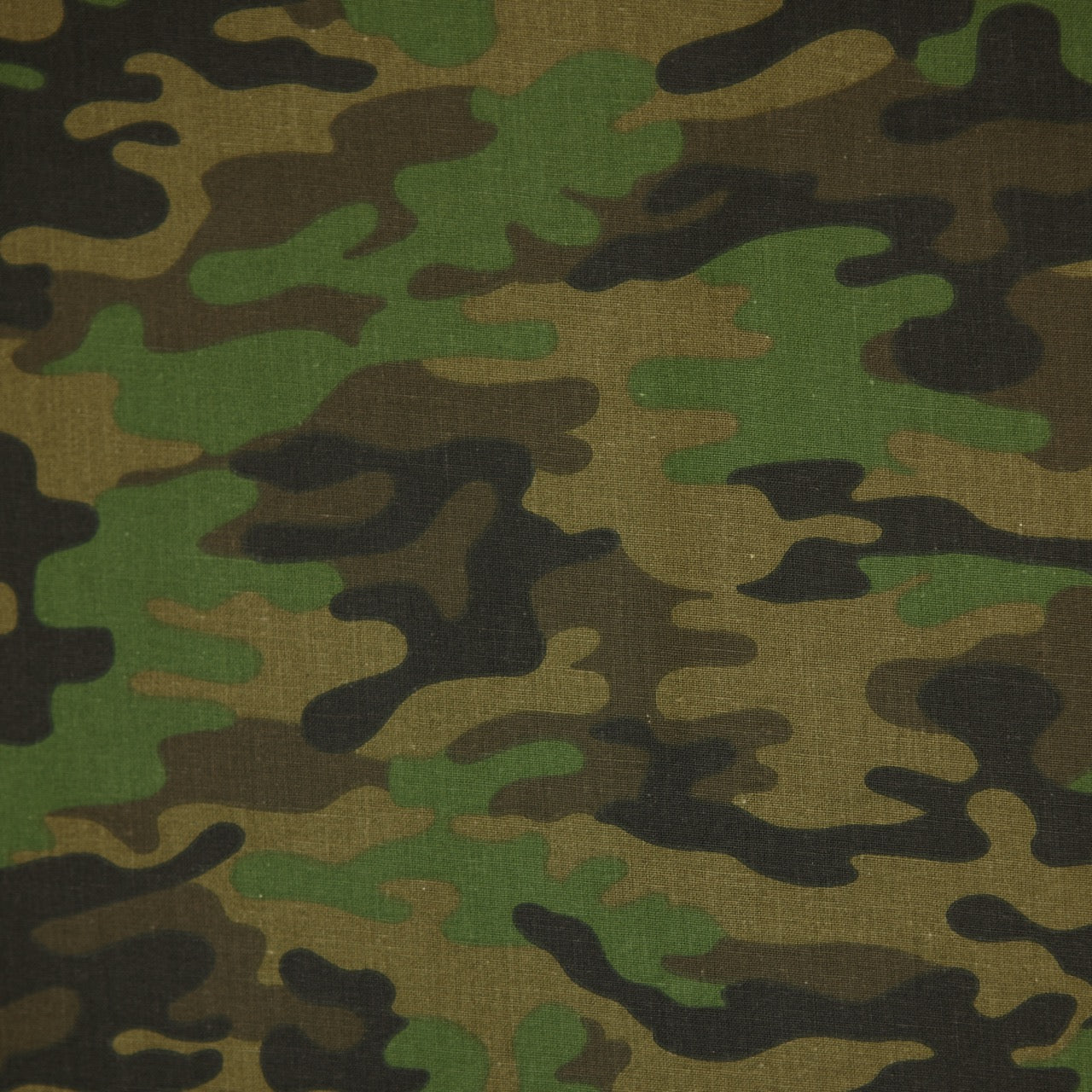 Cotton Camo - Woodland (detail)