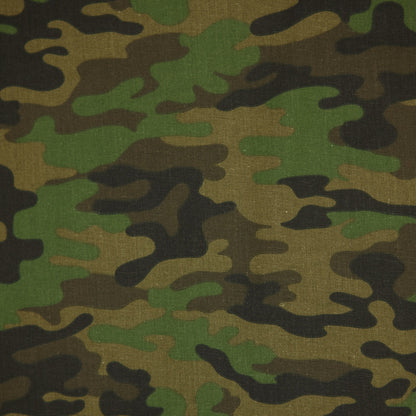 Cotton Camo - Woodland (detail)