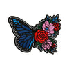 Arctic Collection Iron-On Patches - Butterfly Floral (Style 1)