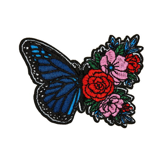 Butterfly Floral (Style 1) - Blue