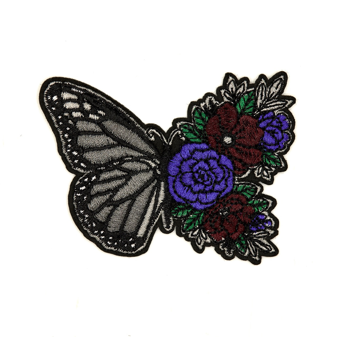 Butterfly Floral (Style 1) - Grey