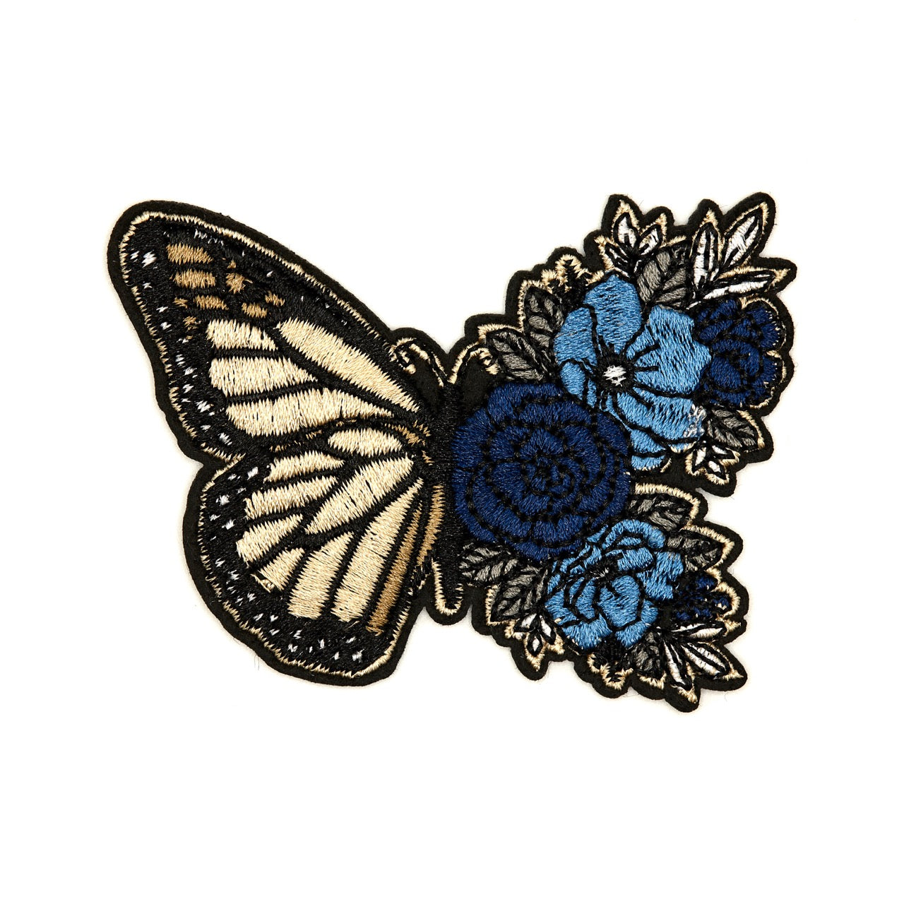Butterfly Floral (Style 1) - Sand
