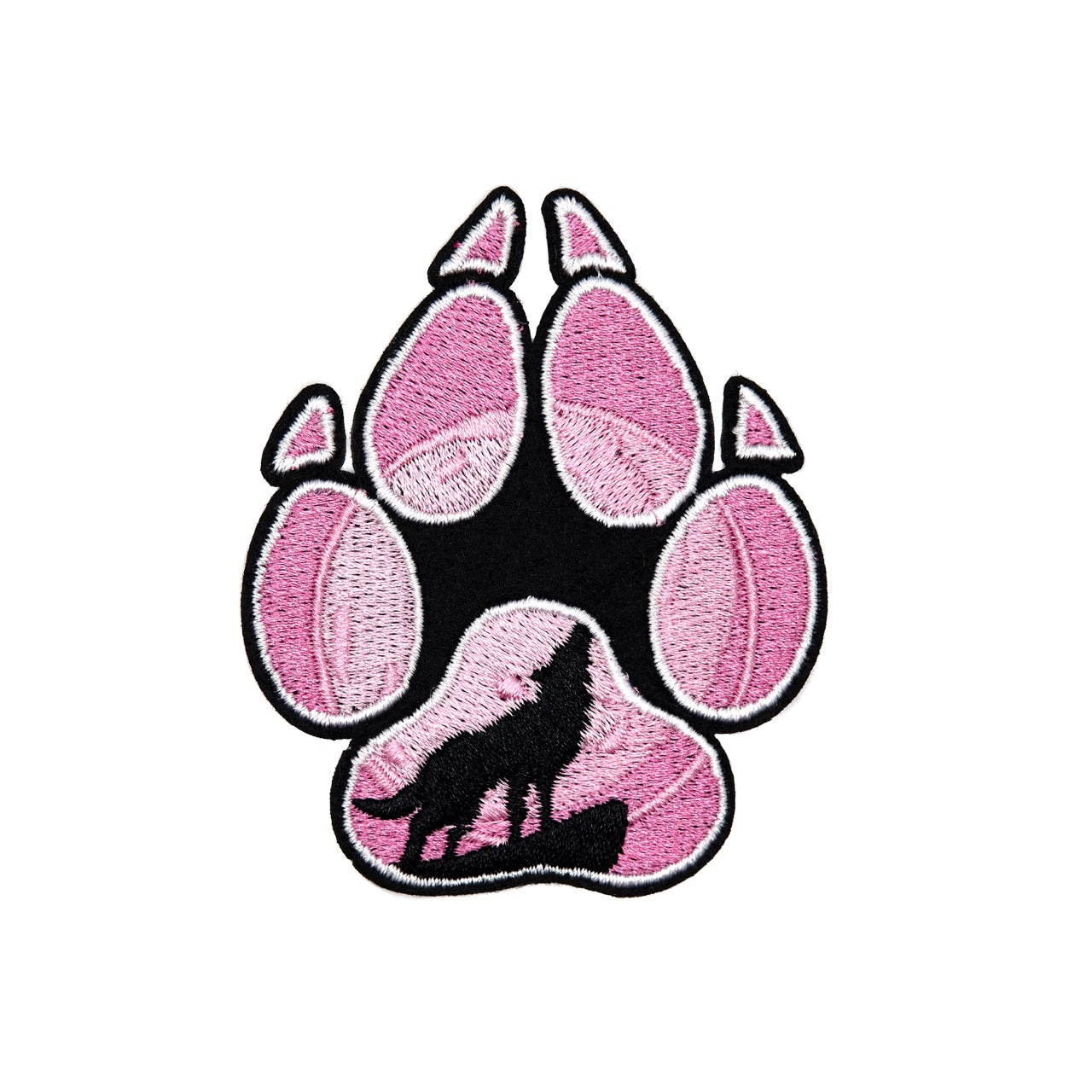 Wolf Paw Patch - Pink