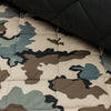 Quilted PrimaSoft™ - 2-Sided, 10oz - Camo - Beige / Charcoal