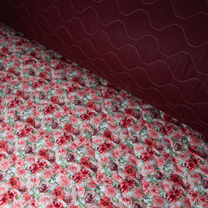 Cotton Quilt - Floral - 6oz - Vintage Bloom