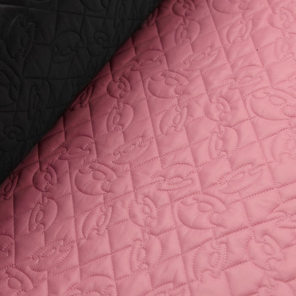 Embroidered Quilt 2-Sided - Ulu - Baby Pink