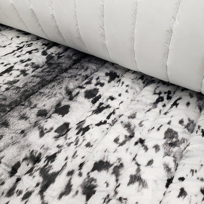 Quilted Holofill™ 2-Sided 13oz - Seal Skin (Natural/Silver) - roll
