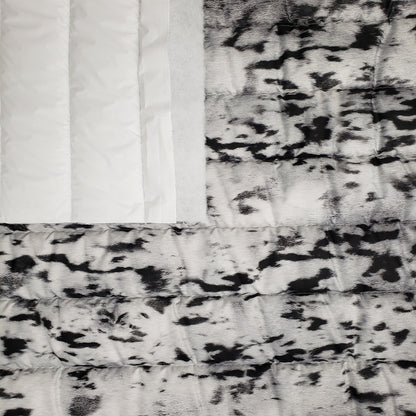 Quilted Holofill™ 2-Sided 13oz - Seal Skin (Natural/Silver)