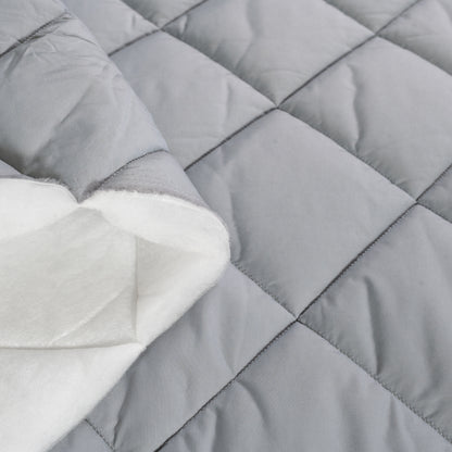 Quilted PrimaSoft™ - 1-Sided, 10oz - Grey