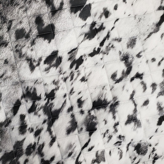 Quilted PrimaSoft™ - 2-Sided, 6oz - Seal Skin (Natural / Silver)