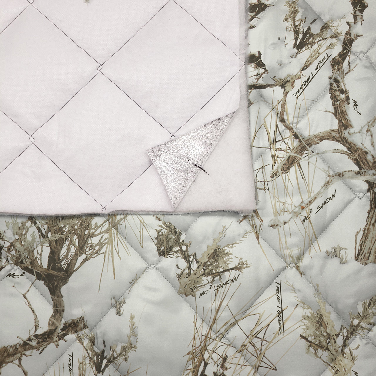 Quilted PrimaSoft™/ Radiantex®, 15oz - True Timber® MC2 Snow