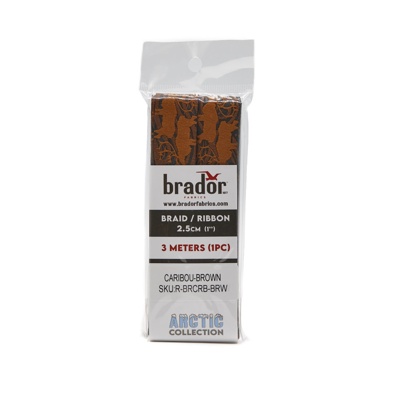 Arctic Collection® Braid / Ribbon - Caribou - brown