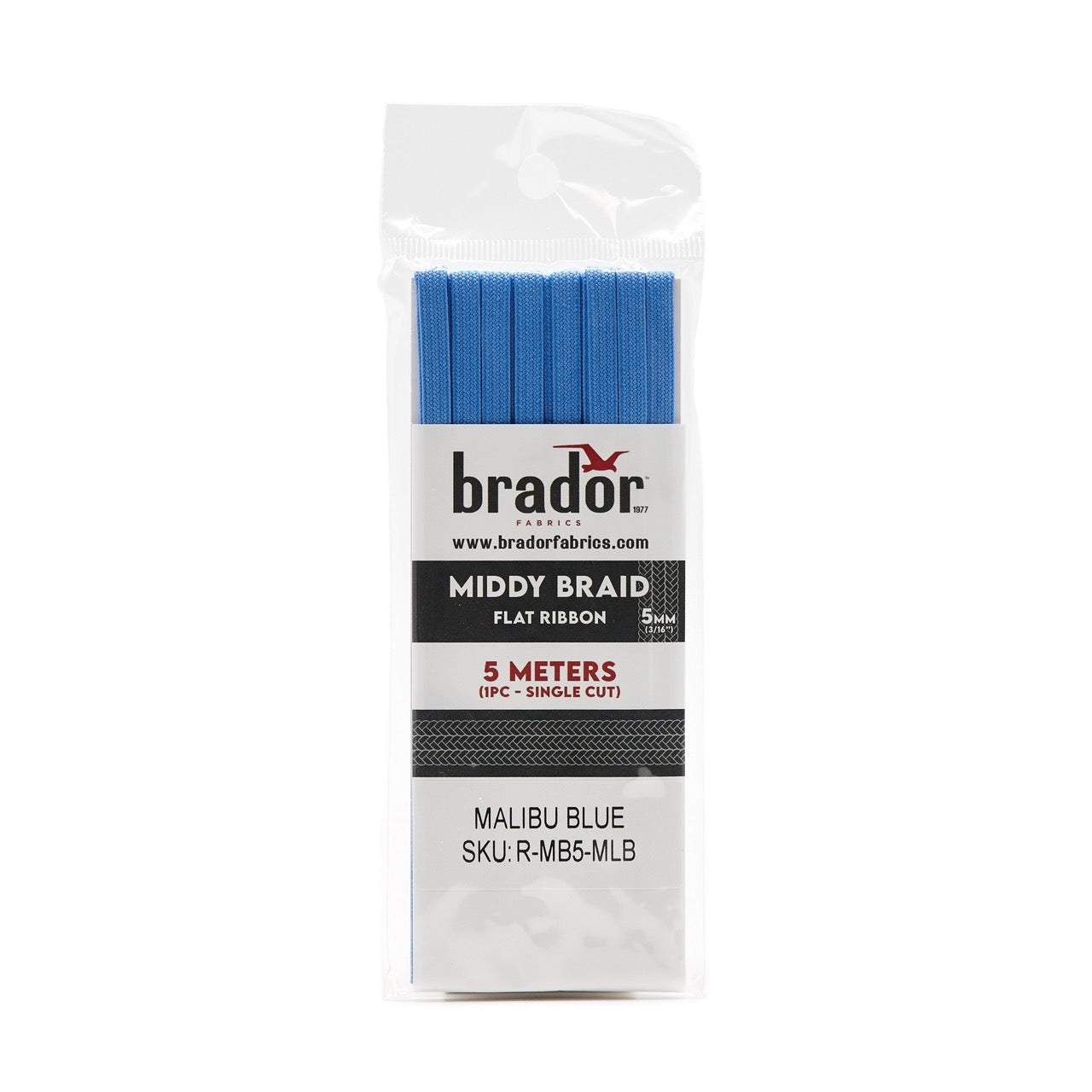 Middy Braid - Malibu Blue