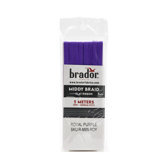 Middy Braid - Royal Purple