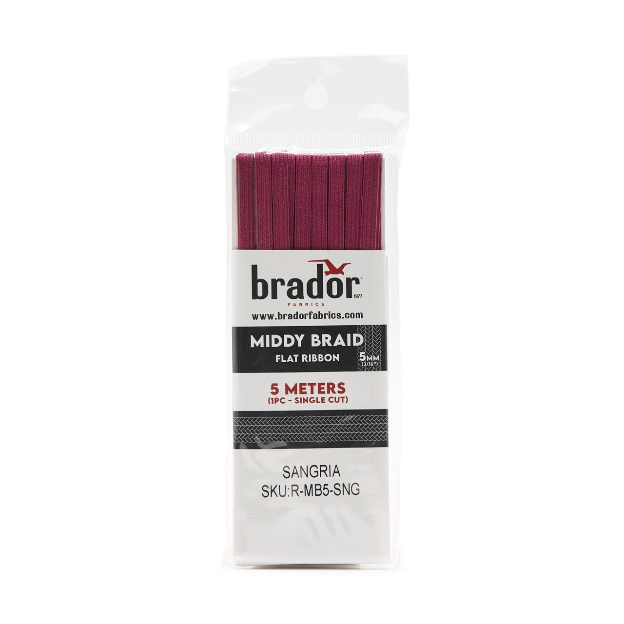 Middy Braid - Sangria