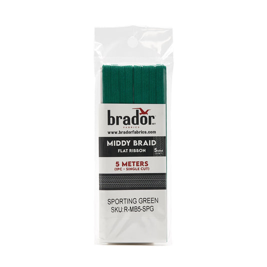 Middy Braid - Sporting Green