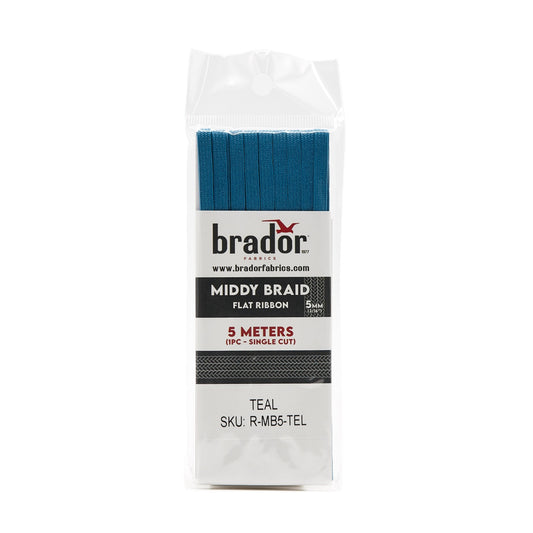 Middy Braid - Teal