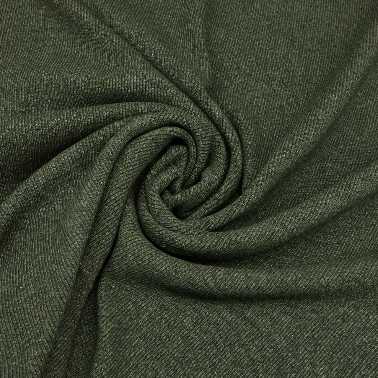 Wool Ribbing / Rib Knit (CG®) - Olive Green