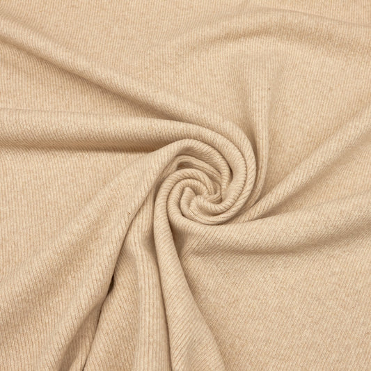 Wool Ribbing / Rib Knit (CG®) - Café au Lait