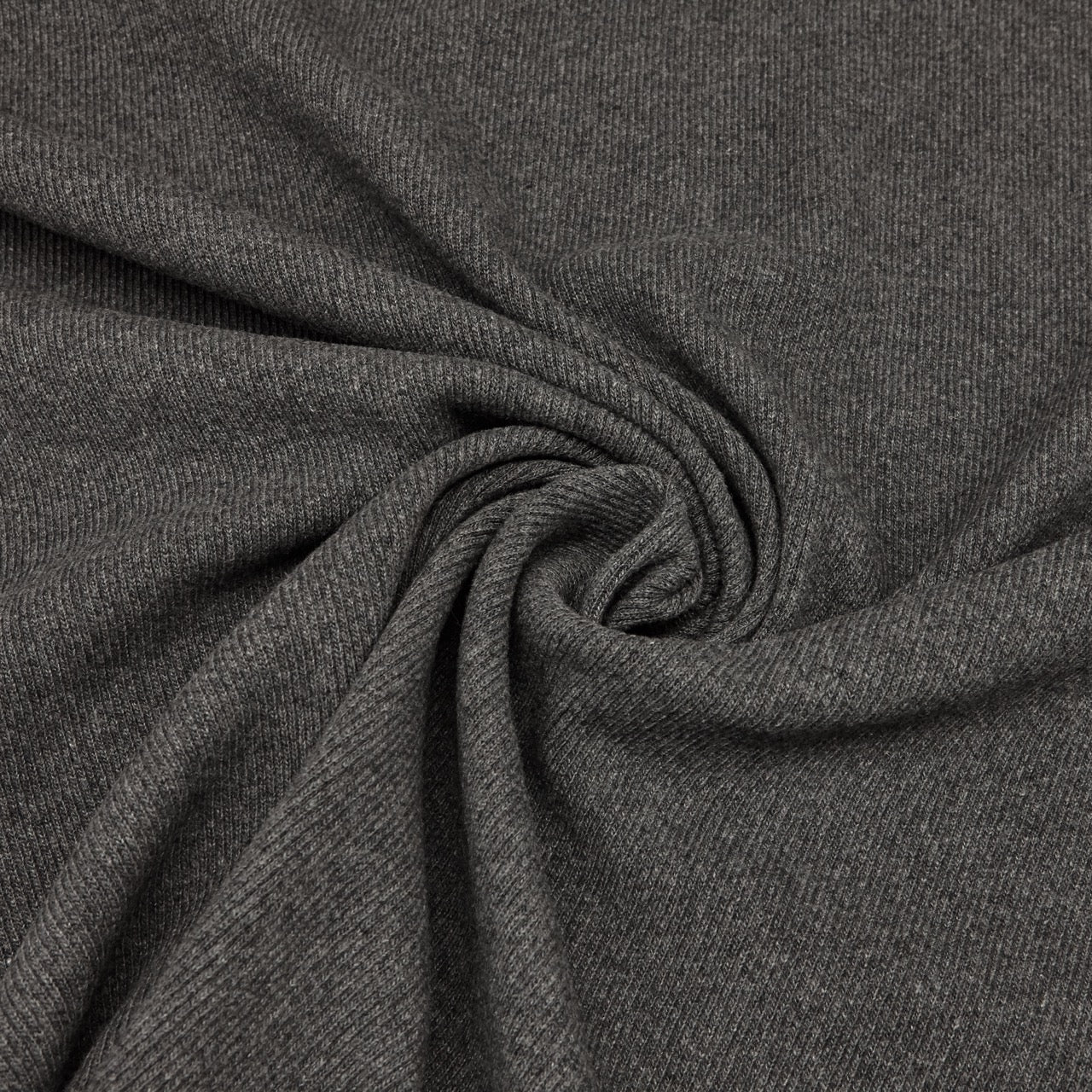 Wool Ribbing / Rib Knit (CG®) - Charcoal