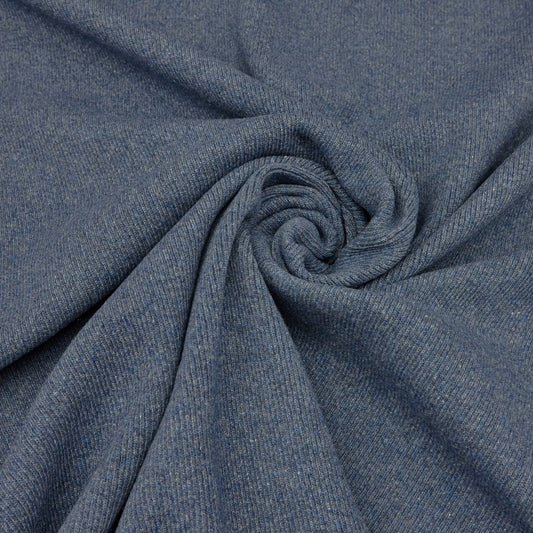 Wool Ribbing / Rib Knit (CG®) - Denim Blue